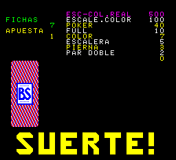 Buena Suerte (Spanish, set 12) Screenshot