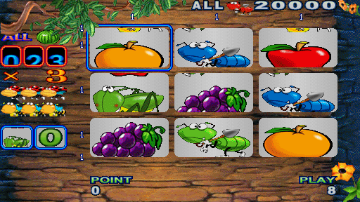 Bugs Fever (Version 1.7E CGA) Screenshot