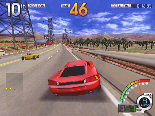 California Speed (Version 1.0r8 Mar 10 1998, GUTS Mar 10 1998 / MAIN Mar 10 1998) Screenshot