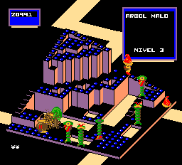 Crystal Castles (version 3, Spanish) Screenshot