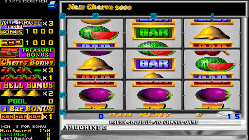 Fruit Bonus 2000 / New Cherry 2000 (Version 4.1LT, set 1) Screenshot