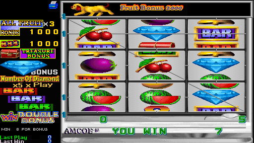 Fruit Bonus 2000 / New Cherry 2000 (Version 4.4R, set 3) Screenshot