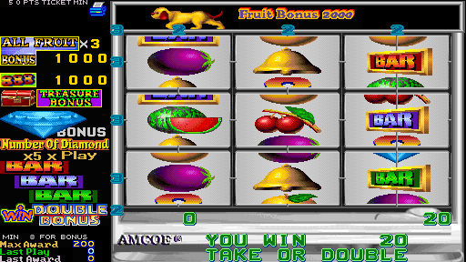 Fruit Bonus 2000 / New Cherry 2000 (Version 4.1LT, set 3) Screenshot