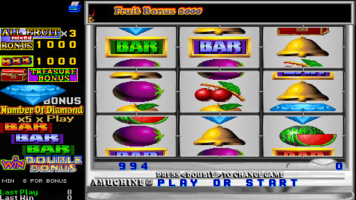 Fruit Bonus 2000 / New Cherry 2000 (Version 3.9) Screenshot