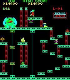 Crazy Kong (Scramble hardware) Screenshot