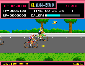Clash-Road (Data East license) Screenshot
