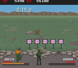 Combat School (joystick) Screenshot