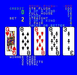 Cal Omega - Game 24.0 (Gaming Draw Poker, hold) Screenshot