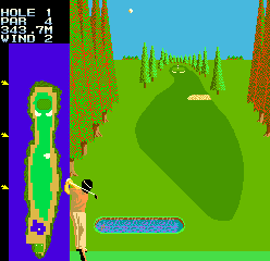 Competition Golf Final Round (Japan, old version) Screenshot