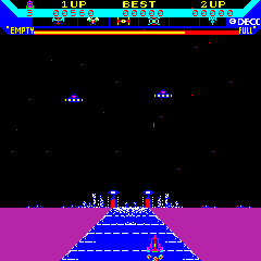 Super Astro Fighter (DECO Cassette) (US) Screenshot