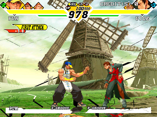 Capcom Vs. SNK 2 Millionaire Fighting 2001 (Rev A) (GDL-0007A) Screenshot