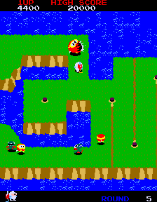 Dig Dug II (New Ver.) Screenshot