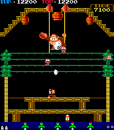 Donkey Kong 3 (Japan) Screenshot