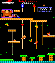 Donkey Kong Jr. (bootleg) Screenshot