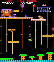 Donkey Kong Junior (E kit) Screenshot