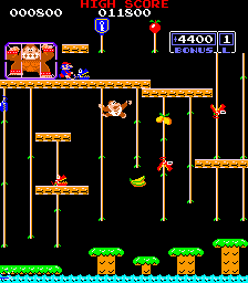 Donkey Kong Jr. (Japan) Screenshot