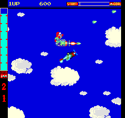 Acrobatic Dog-Fight (USA) Screenshot