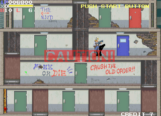 Elevator Action Returns (Ver 2.2O 1995/02/20) Screenshot
