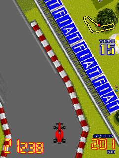 F-1 Grand Prix (Playmark bootleg) Screenshot