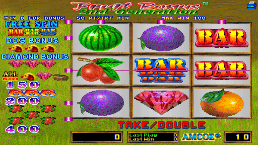 Fruit Bonus 2nd Generation (Version 1.8LT, set 2) Screenshot