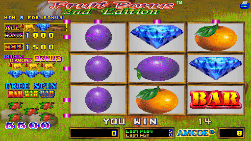Fruit Bonus 2nd Edition (Version 1.8R, set 1) Screenshot