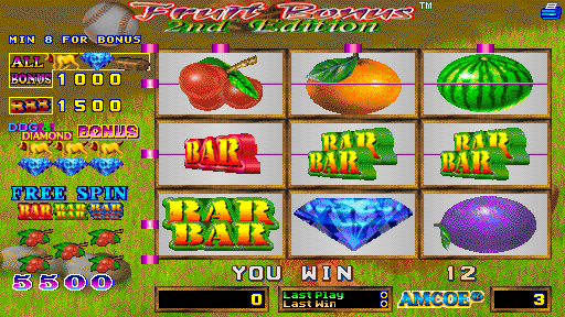Fruit Bonus 2nd Edition (Version 1.8R, set 2) Screenshot