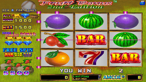 Fruit Bonus 2nd Edition (Version 1.8R Dual) Screenshot