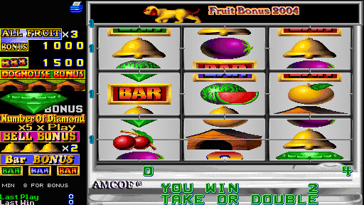 Fruit Bonus 2004 (Version 1.5R, set 2) Screenshot