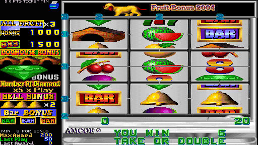 Fruit Bonus 2004 (Version 1.5LT, set 3) Screenshot