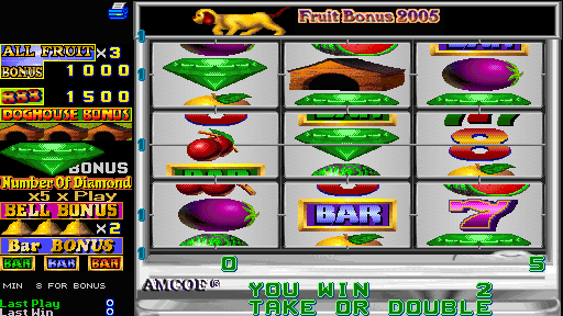 Fruit Bonus 2005 (2004 Export - Version 1.5E Dual) Screenshot