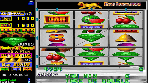 Fruit Bonus 2004 (Version 1.2) Screenshot