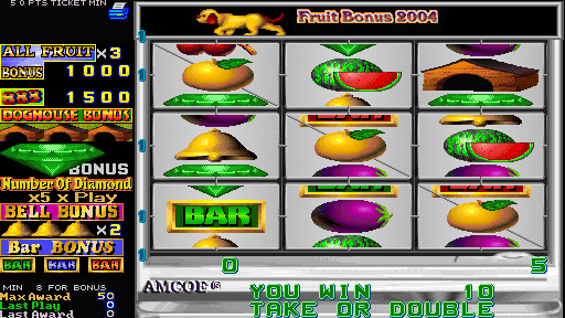 Fruit Bonus 2004 (Version 1.5LT Dual) Screenshot