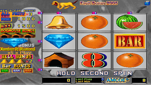 Fruit Bonus 2005 (Version 1.5SH, set 1) Screenshot