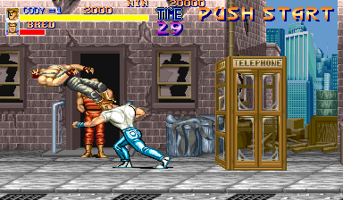 Final Crash (bootleg of Final Fight) Screenshot