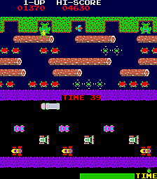 Frogger (Sega set 1) Screenshot