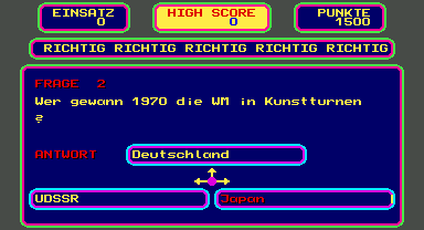 Fun World Quiz (Austrian) Screenshot
