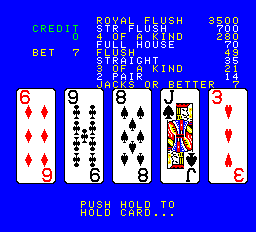 Golden Poker Double Up (Big Boy) Screenshot