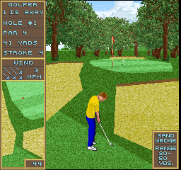 Golden Tee Golf (Trackball, v1.0) Screenshot