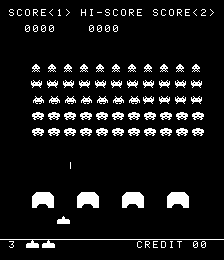 Space Invaders (Model Racing) Screenshot