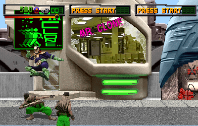 Judge Dredd (rev LA1, prototype) Screenshot