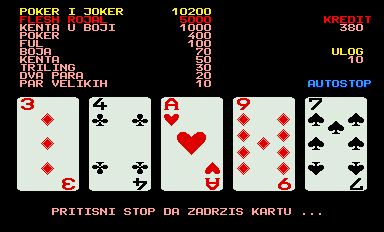 Jolly Card (Evona Electronic) Screenshot