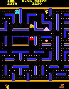 Jr. Pac-Man (Pengo hardware) Screenshot