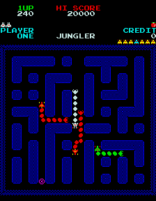Jungler (Stern Electronics) Screenshot