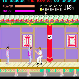 Kung-Fu Master (US) Screenshot