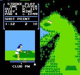 Vs. Stroke & Match Golf (Ladies Version, set LG4 ?) Screenshot