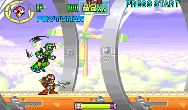 Mega Man: The Power Battle (CPS1, Asia 951006) Screenshot