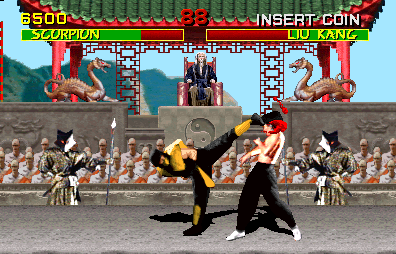 Mortal Kombat (prototype, rev 8.0 07/21/92) Screenshot