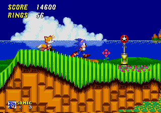 Sonic The Hedgehog 2 (Mega Play) Screenshot