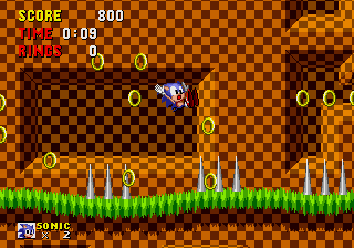 Sonic The Hedgehog (Mega Play) Screenshot