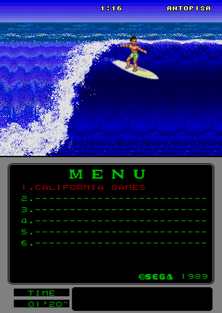 California Games (Mega-Tech) Screenshot